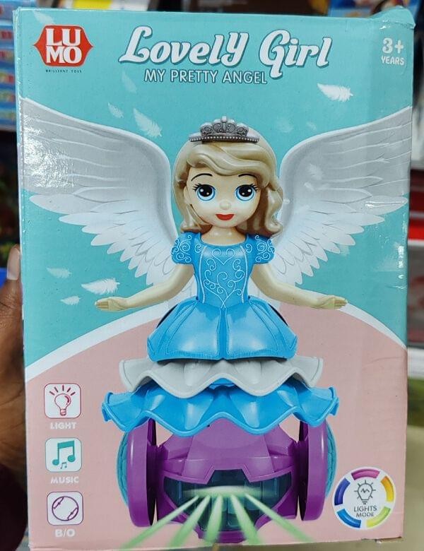 Lovely Girl My Pretty Angel Toy (SS00627RK) Interactive light-up angel doll for children