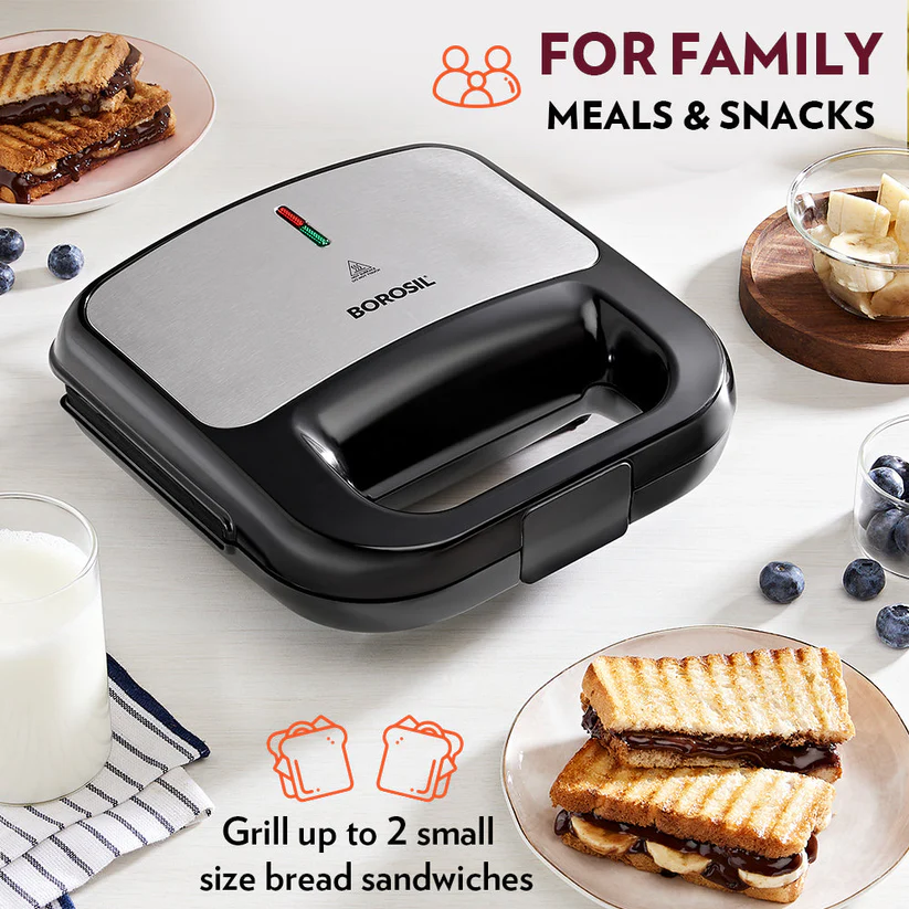 NOVUS GRILL SANDWICH MAKER AM-BSM03-BM
