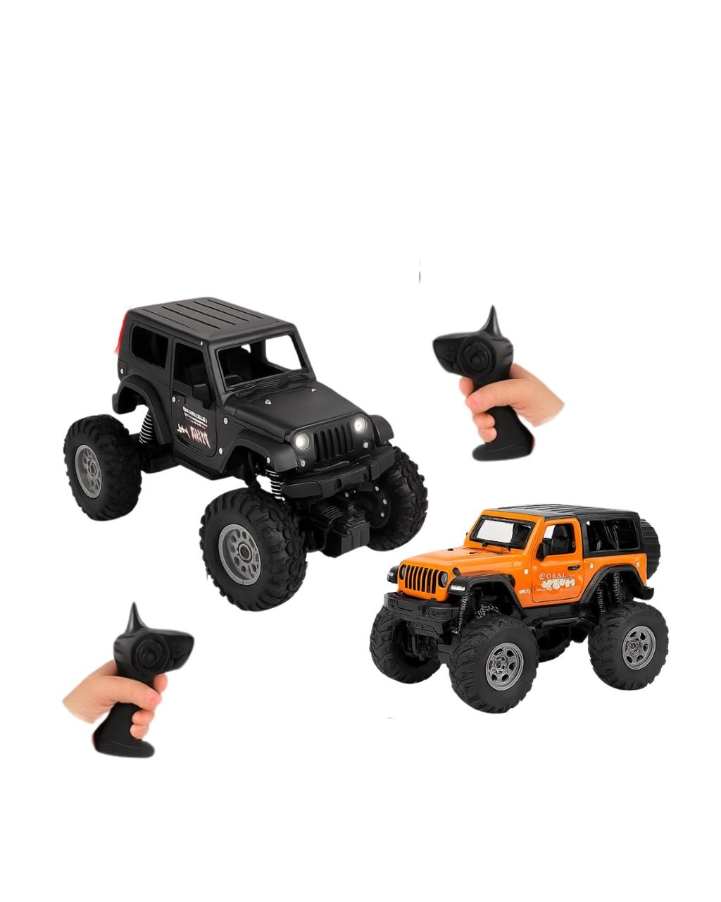 Remote Control Off-Road Truck Set -SS01509NT - Double adventure with two rugged RC jeeps