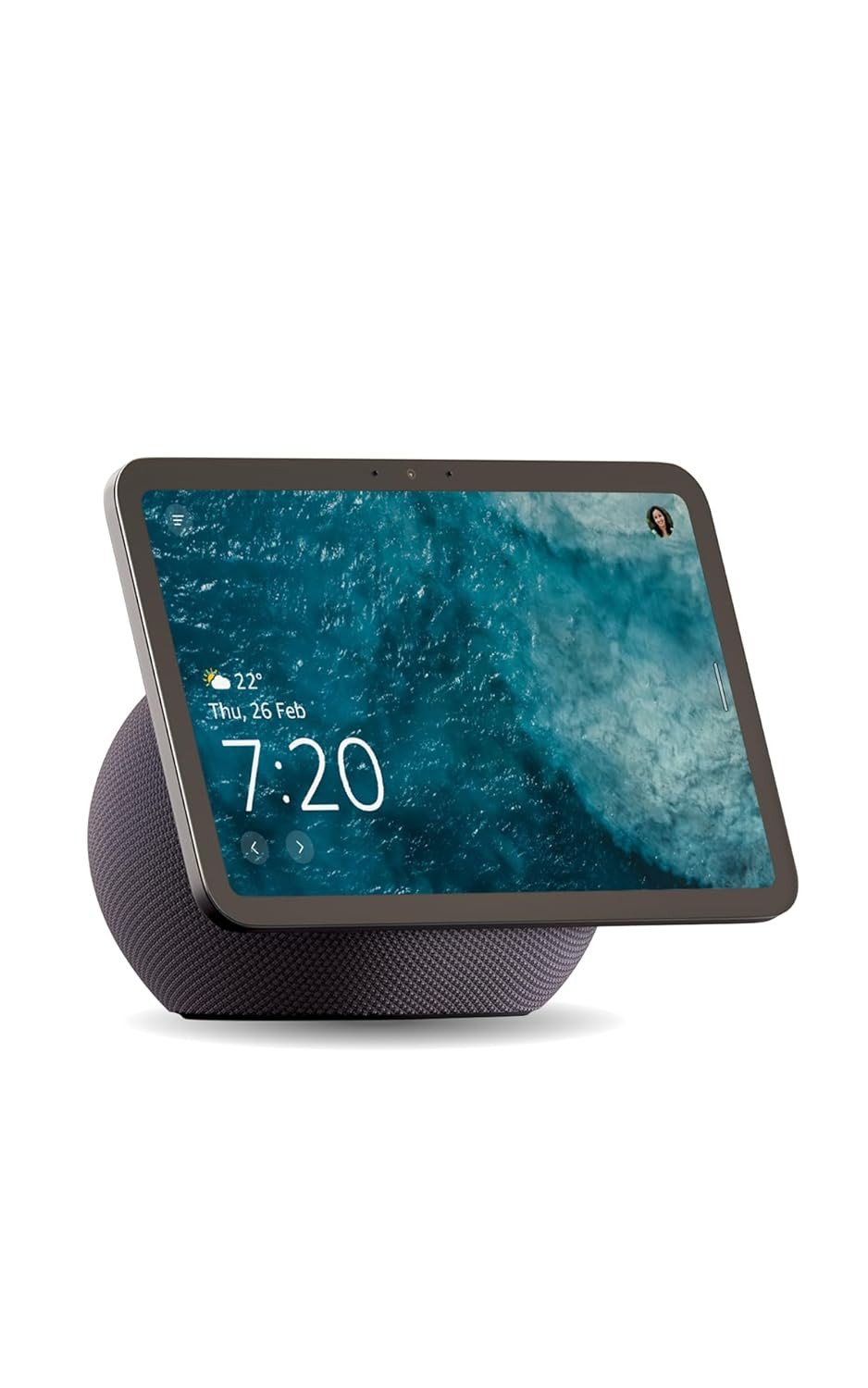 Amazon Echo Show 8 (newest model), vibrant 8.7" HD display with spatial audio & Alexa, new sleek design, smart home controls, 2x bass speaker, 13 MP camera, bluetooth, BLACK (AM-ECSH8BLK998-BM)